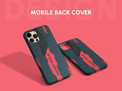 Mobile Back Cover Design 3d black dark design gaminglogo graphic design illustration product