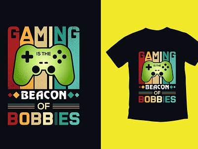 Gaming T Shirt Design