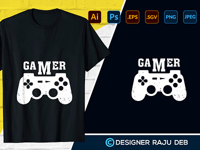 Gaming T-shirt Design