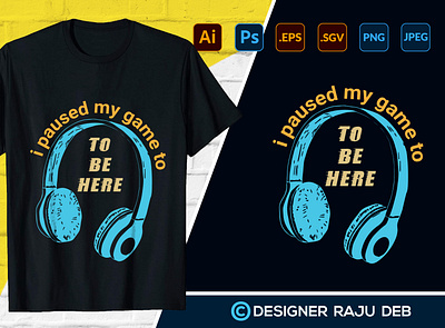 Gaming Tshirt Design animation branding branding design design gaming tshirt design graphic design td tshirt tshirtdesign