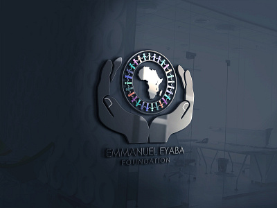 Emmanuel Eyaba Foundation Logo Design brand brand design brand identity branding design graphic design illustration logo ui vector