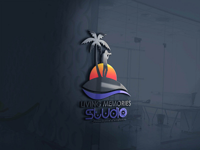 Living Memories Studio Logo Design