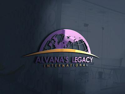 Alvana's Legacy Int. Logo Design brand brand design brand identity branding design graphic design identity illustration logo vector