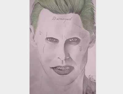 JOKER black white blackandwhite draw graphite drawing illustration joker pencil shadows suicidesquad