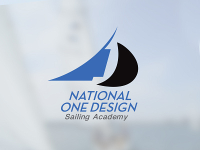 National One Design Sailing Academy branding gestalt logo logotype sailing