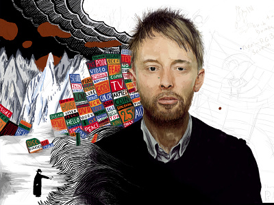 Digital Thom Yorke compilation sketch
