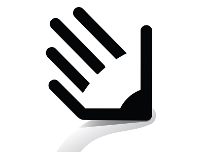 @Hand.Shaded branding gestalt icon label logo