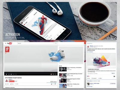 YouTube header takeover and socail banner display retouch retouching social youtube