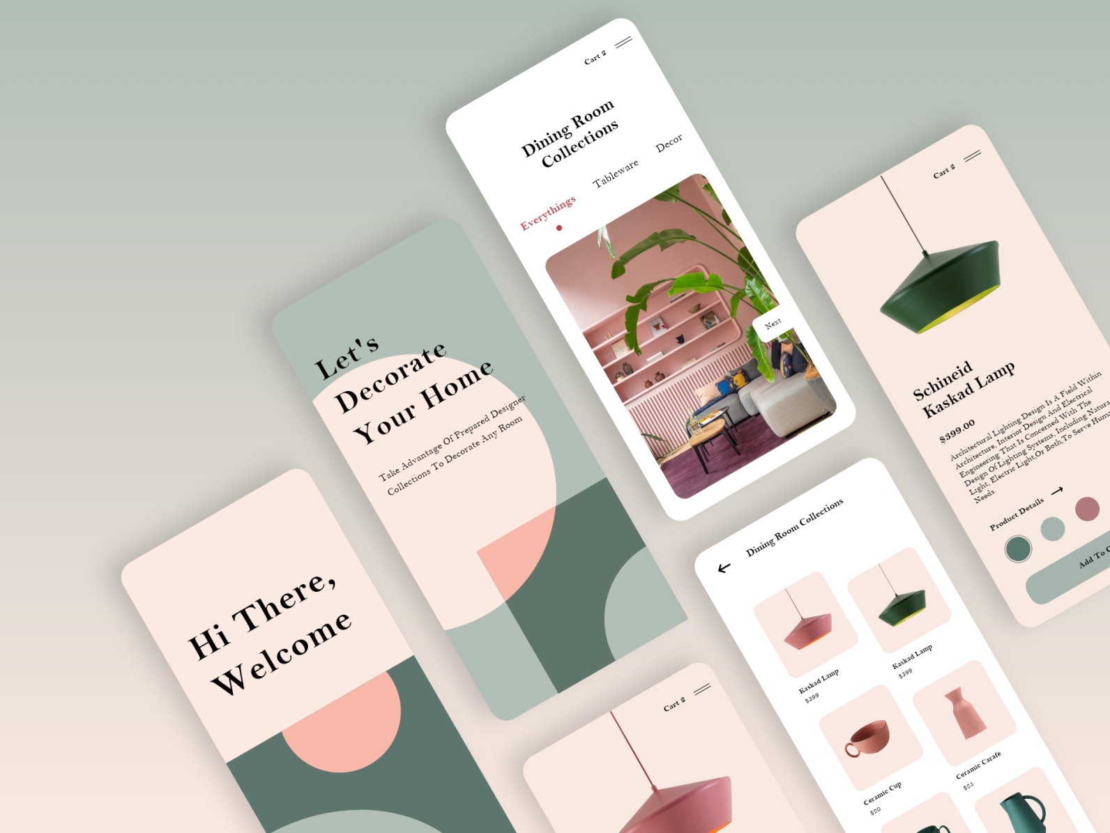 Home Decor app by Bezzziiii on Dribbble