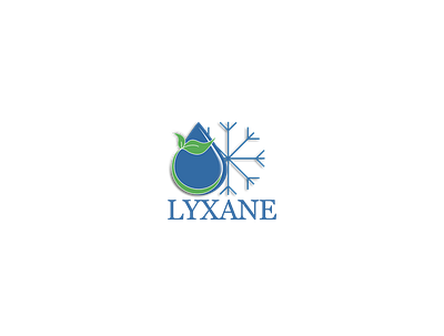 LYXANE logo branding design illustration logo