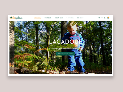 Lagadoue project design web design webdesign webdesigner wordpress wordpress design wordpress development