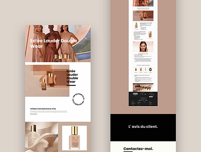 Angélique Damour - Personal Website design illustration web design webdesign webdesigner wordpress wordpress design wordpress development