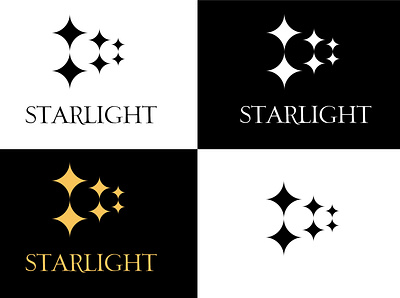 Logo Concept Starlight branding design designer graphicdesign illustration illustrator logo minimal typography vector