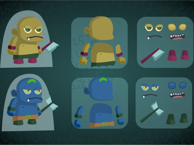 Игровой персонаж by Olga on Dribbble