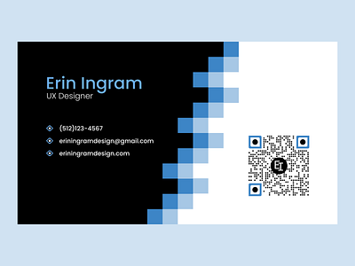 Digital Business Card business card design digital figma qrcode ui