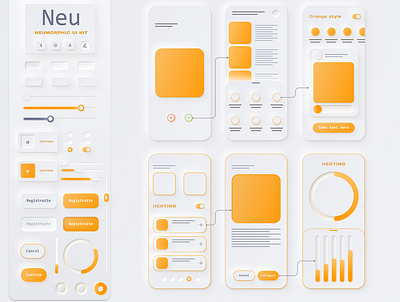 NEUMORPHISM app design figma illustration neumorph neumorphic neumorphic design neumorphism neumorphism ui ui web