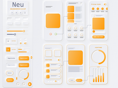 NEUMORPHISM app design figma illustration neumorph neumorphic neumorphic design neumorphism neumorphism ui ui web