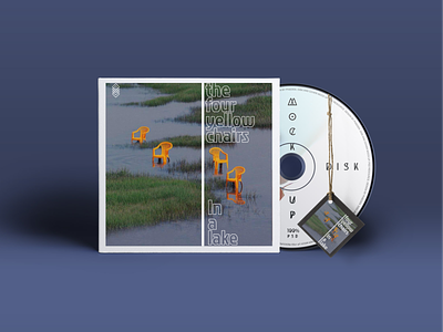 Music album redesign app branding cover design disk figma flat illustration logo minimal music ui web