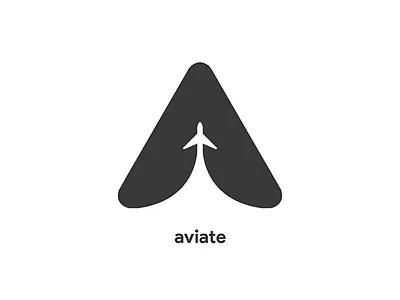 aviate - Logo a letter a letter logo a logo aeroplane areo plane aviate aviator brand flat fly icon logo logo design plane plane logo rocket rocket logo simple vector vector logo