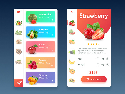 Fruits App app e commerce fruits market