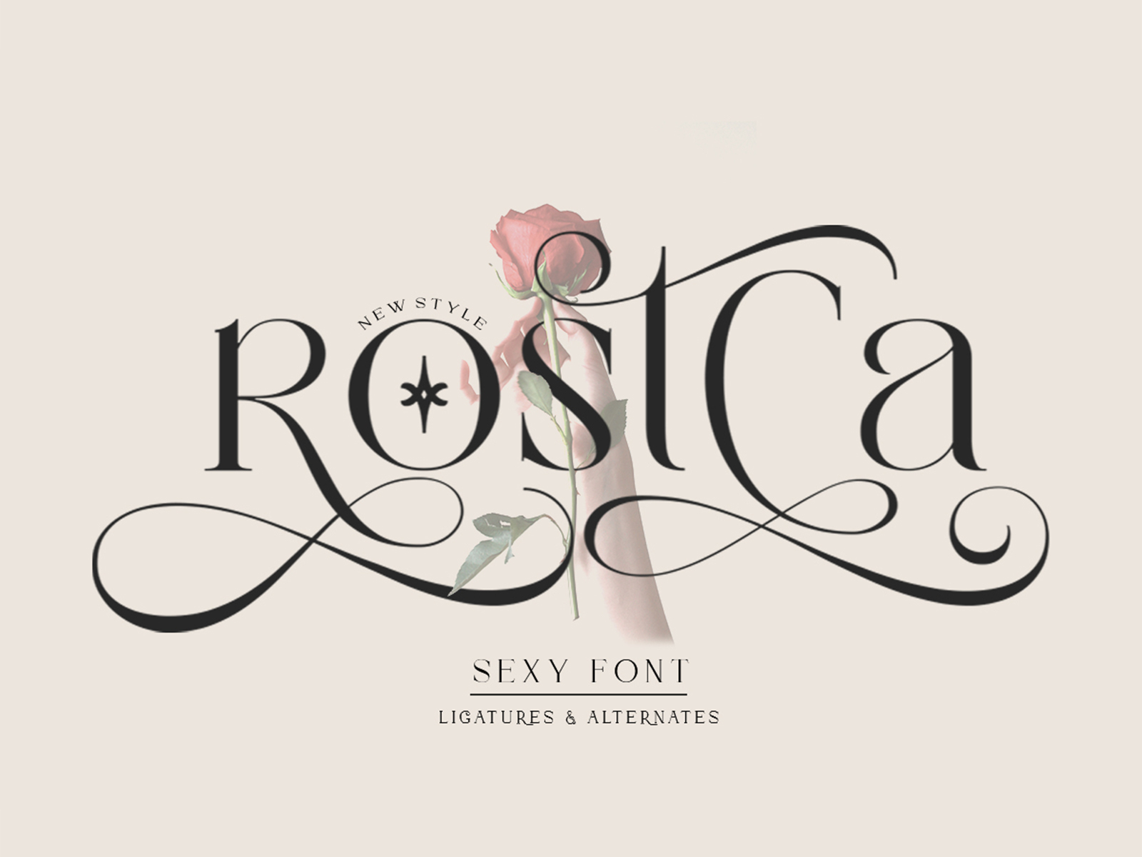 ROSTCA SEXY FONT by Mustakim- on Dribbble