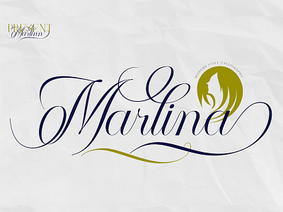 Marlina branding creative graphic design logo motion graphics typedesign typeface
