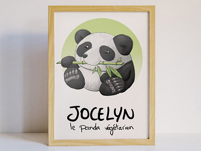 Jocelyn le panda végétarien