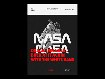 nasa - classified design graphic graphic design poster poster a day poster collection poster design posters type typeface