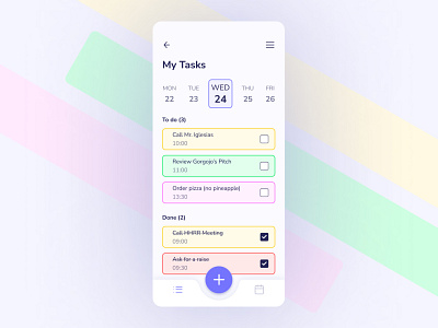 Daily UI 42: ToDo List