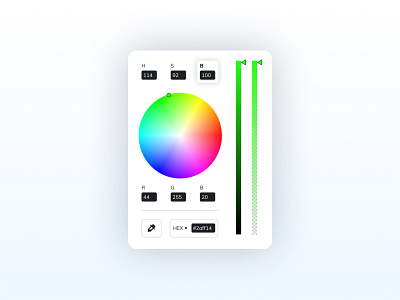 Daily UI 60: Color Picker color picker daily 100 challenge daily ui daily ui 060 dailyui dailyui 060 dailyuichallenge ui