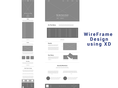 WireFrame adobe xd adobe xd photoshop ui ux adobe xd design design wireframes