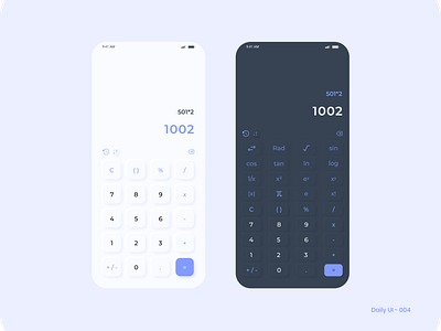 Daily UI 004 - Calculator calculator