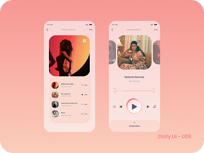 Daily UI 009 - Music Player