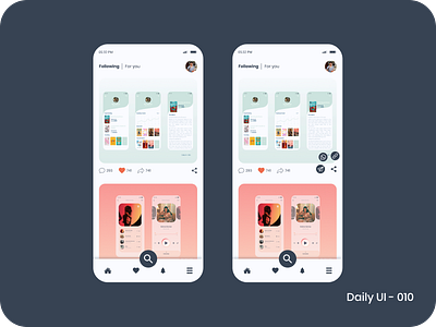 Daily UI 010 - Social Share social share