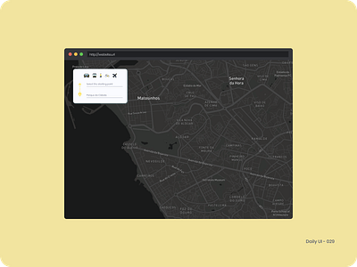 Daily UI 029 - Map map