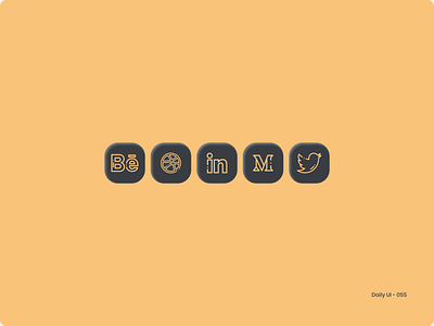 Daily UI 055 - Icon Set icon set