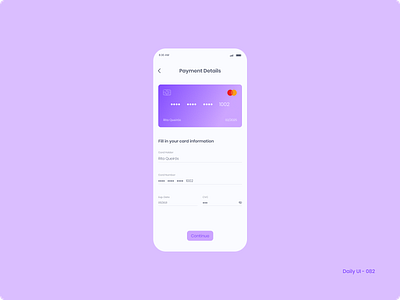 Daily UI 082 - Form