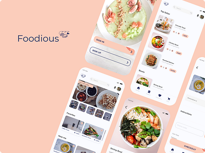 Foodious - Food Truck Delivery App app delivery food food delivery food truck mobile