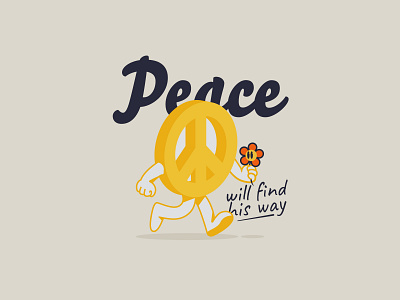 Peace will find his way adobe adobe illustrator adobe photoshop daily daily illustration dailyillustration design digital art digitalart illustration illustrator photoshop