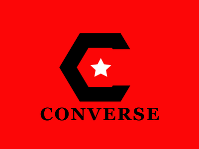CONVERSE brand branding branding and identity business c letter logo clean clothing brand clothing label converse design graphic design identity illustration lettermark logo logo design logos