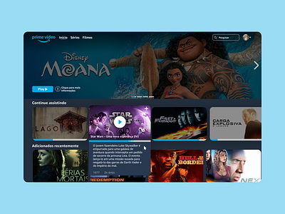 Redesign Amazon Prime Video