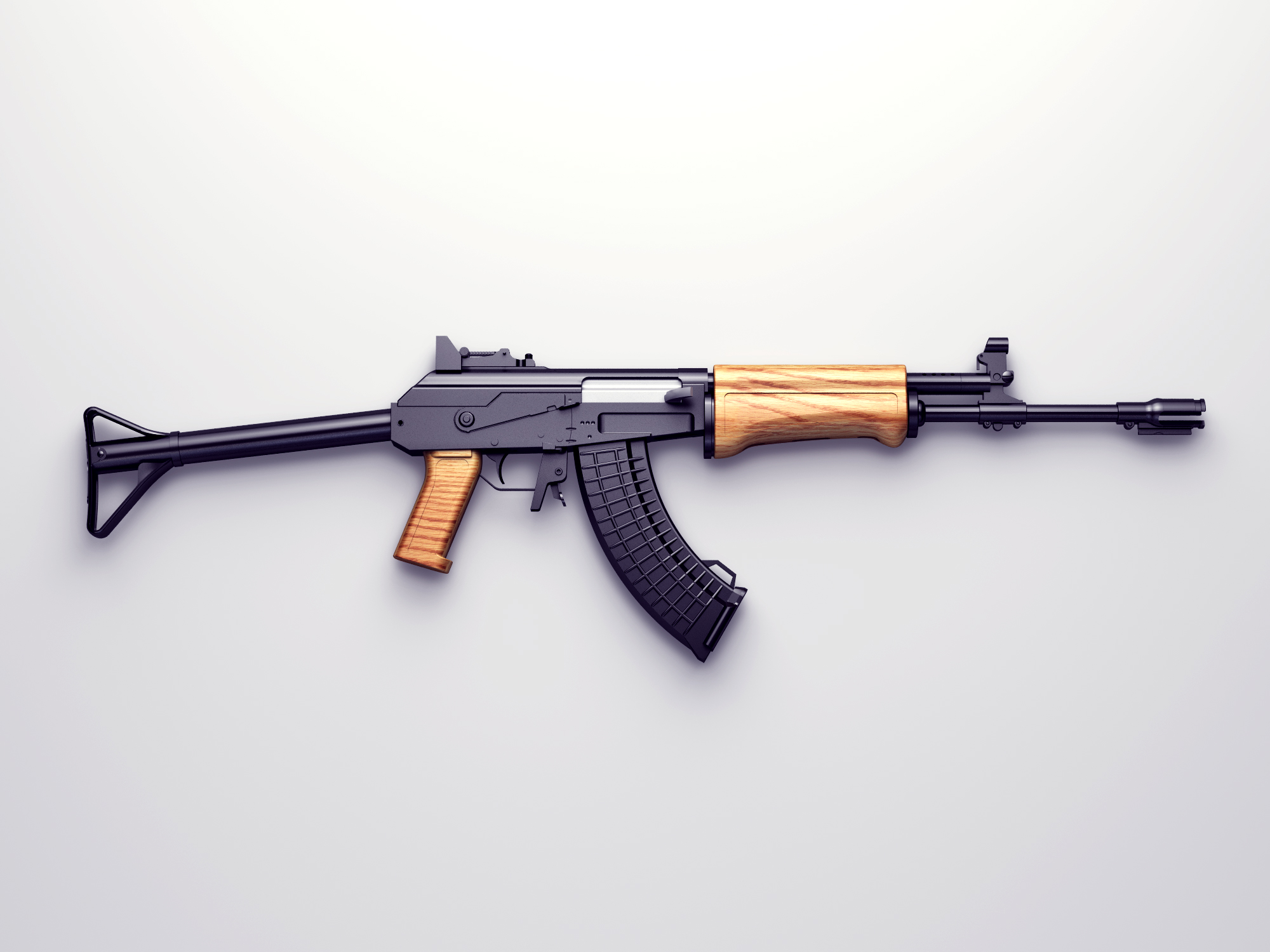 AK47突击步枪—军事图片—美图美秀