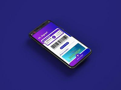 Flight Booking App Home Interface airplanes design flight flight app flight booking flight booking app flight search rebound ui ux