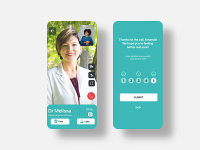 health for you - virtual healthcare application design ui ux