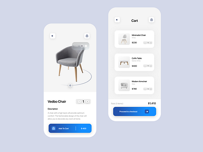 Furniture app concept 🪑