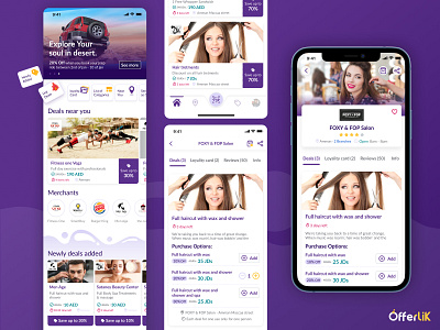 Deals app design