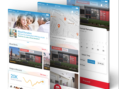 Blood Donation mobile app blood donation mobile app mobile app design reservation ui ux