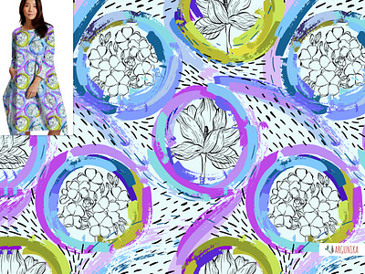 Patternbank - Artistic Flowers