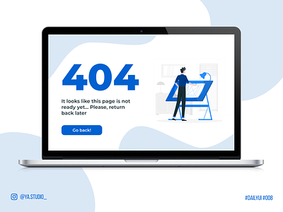 404 page design