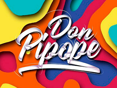 Don Pipope diseño lettering méxico art